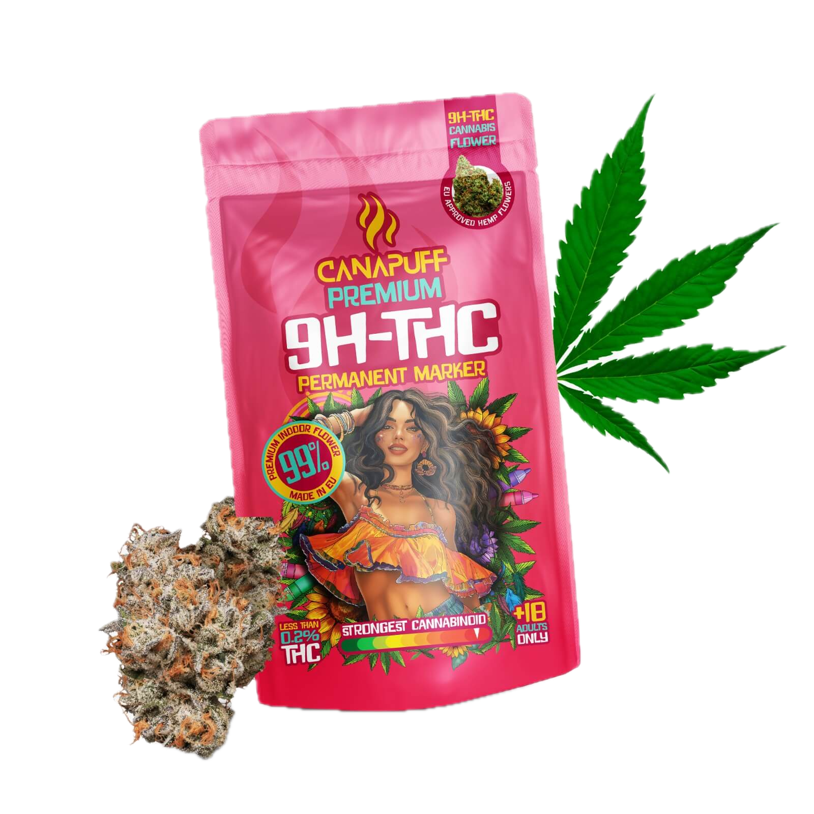 Permanent Marker 99% - Flores 9H-THC