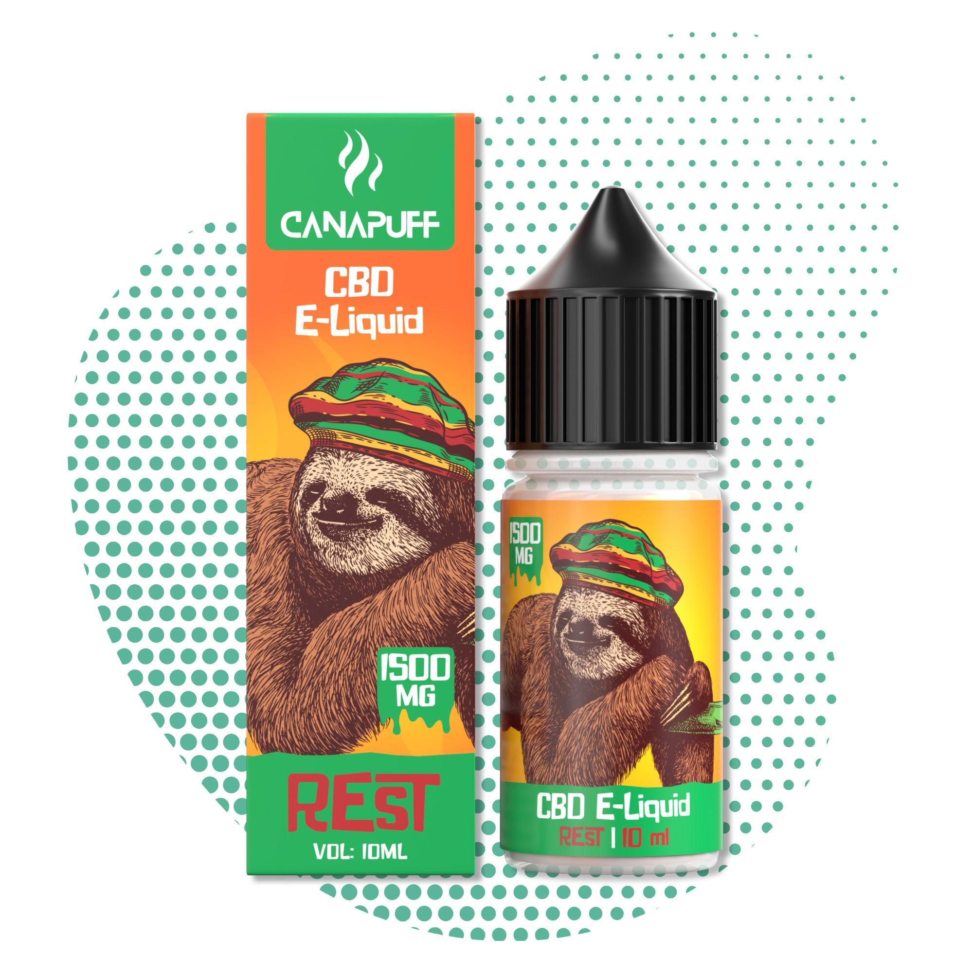 Líquido de CBD 1.500mg - Rest-Canapuff