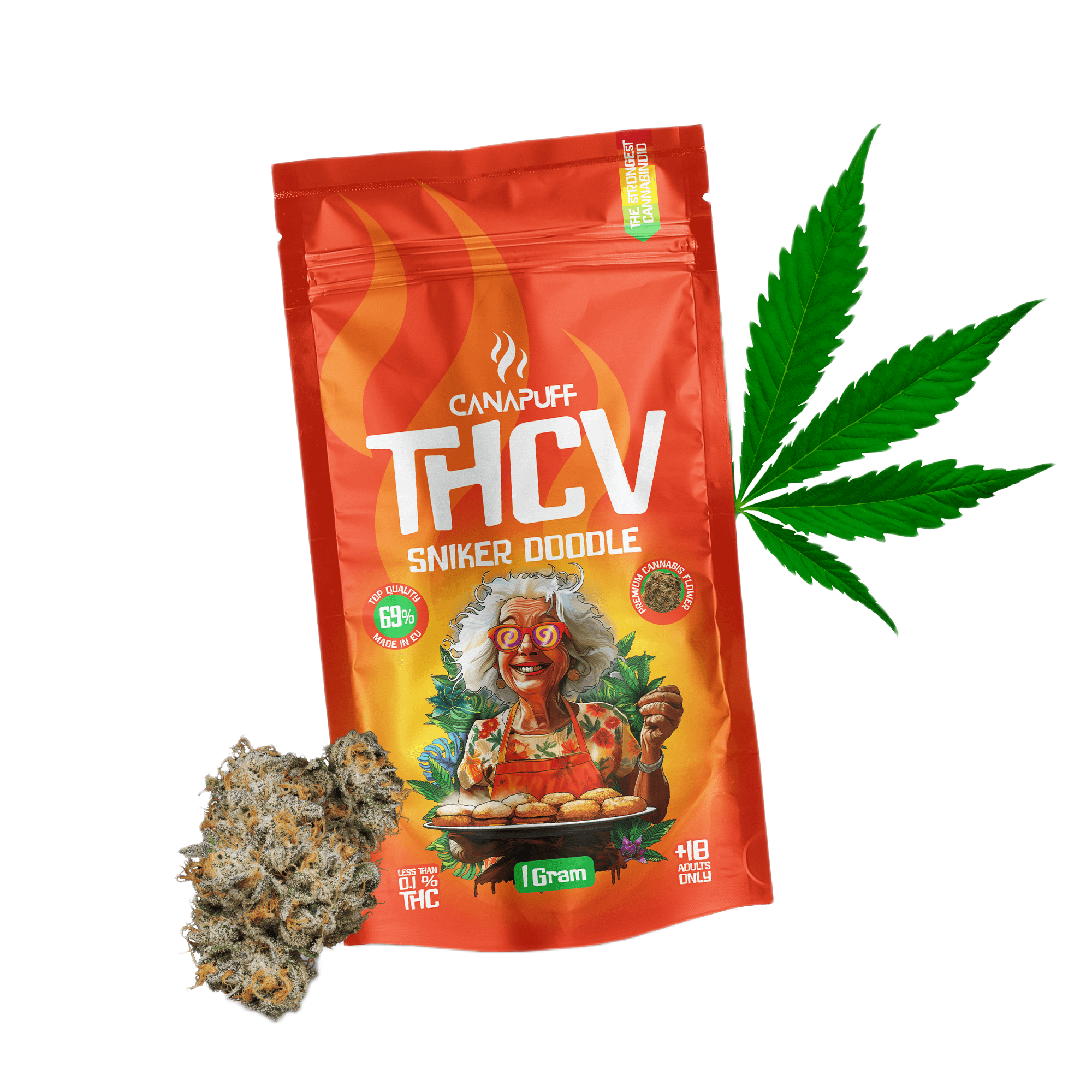 THCv Flores Sniker Doodle 69%