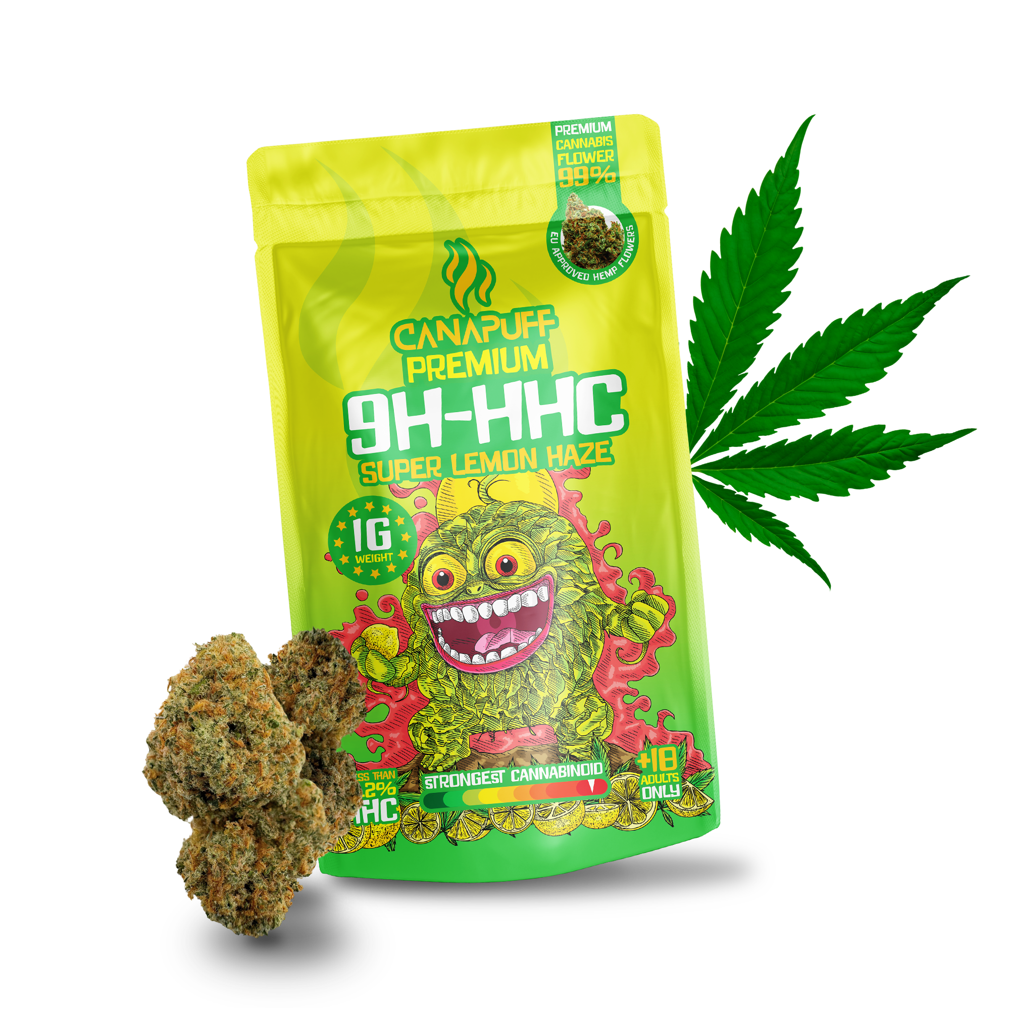 Canapuff - Super Lemon Haze 99% - 10-OH-HHC Flores
