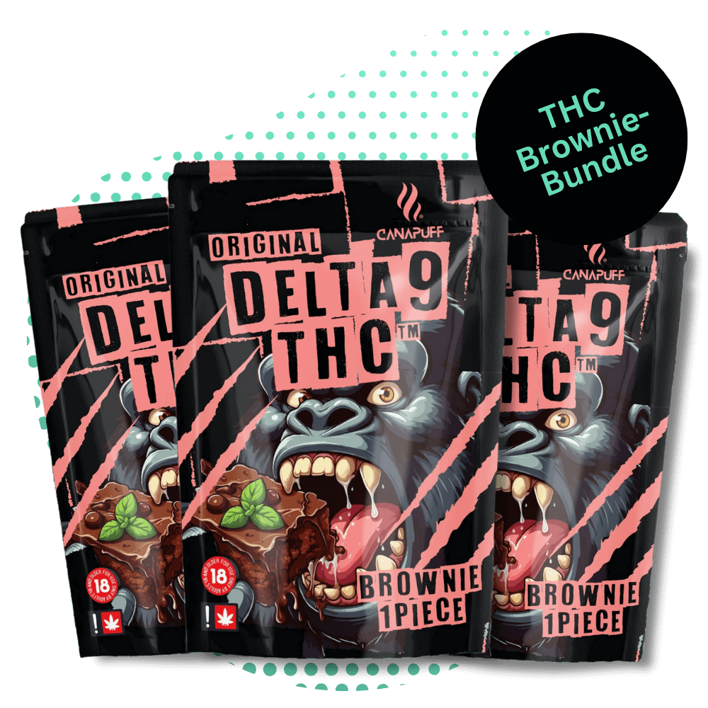 Conjunto de Brownies com THC