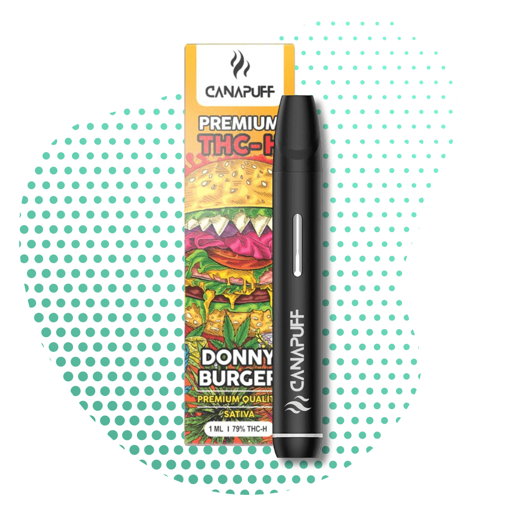 Donny Burger 79% THC H Canapuff Uso Único 1ml