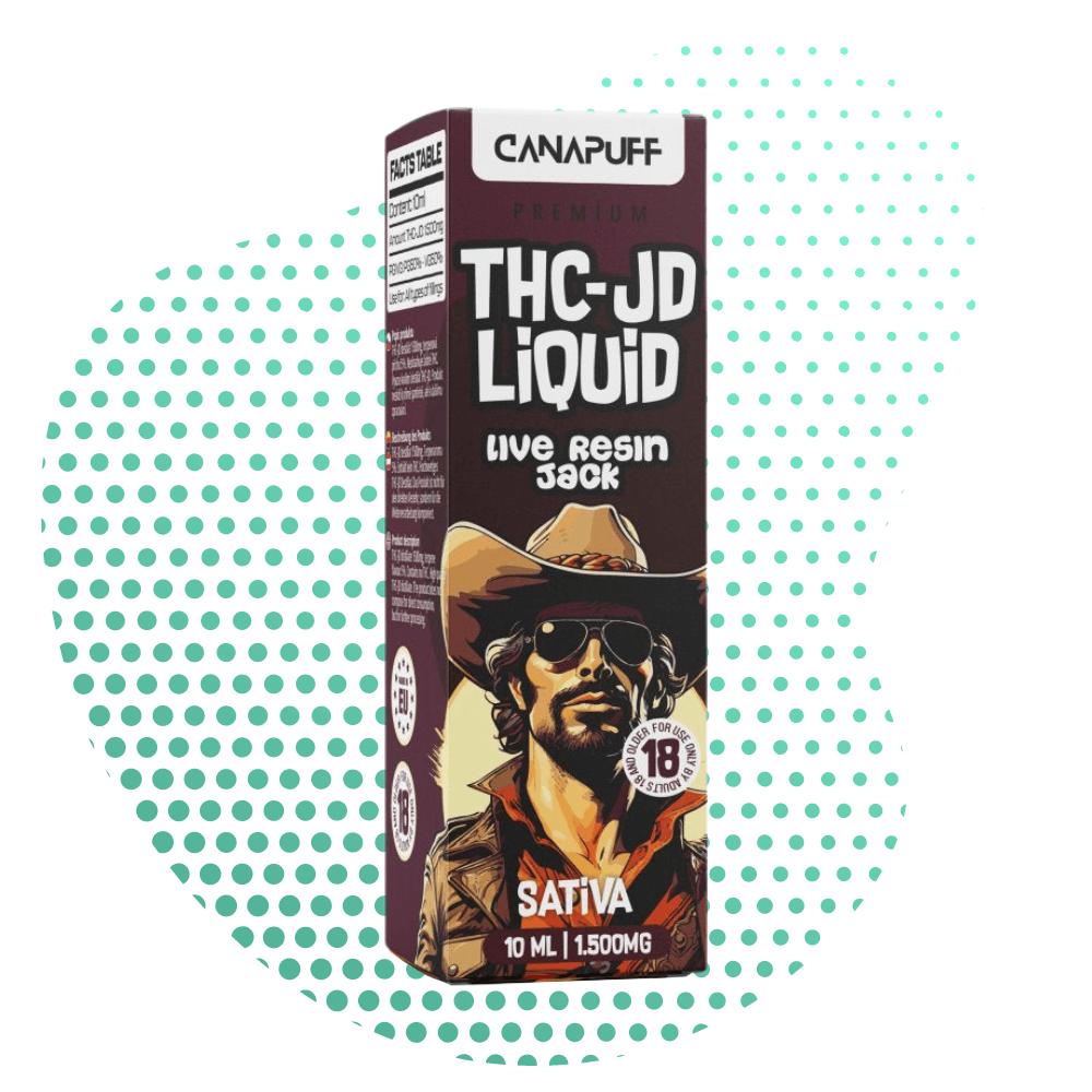 THC JD Líquido 1.500mg Jack