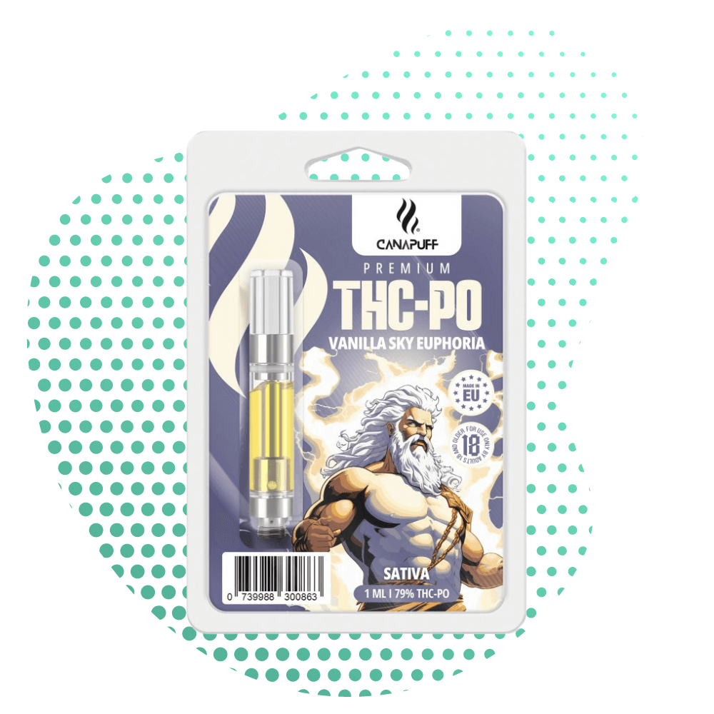 CanaPuff Vanilla Sky Euphoria THC PO 79% cartucho