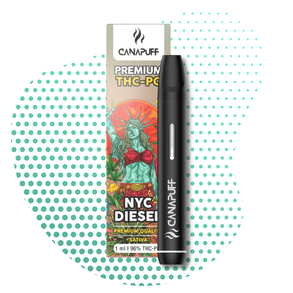 NYC Diesel 79% THC PO Canapuff Uso Único 1ml