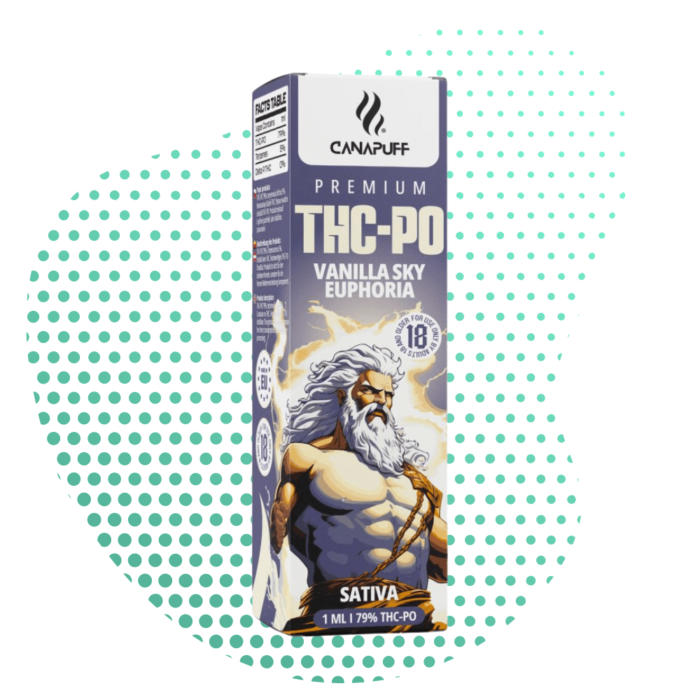 Vanilla Sky Euphoria 79% THC PO Canapuff Uso Único 1ml
