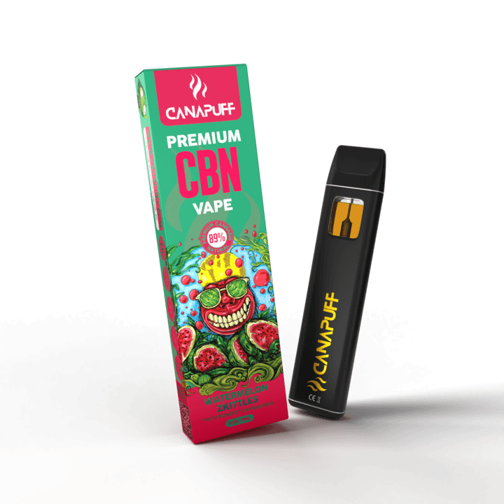 CBN Vape Zkittles de Melancia 89% 1 ml