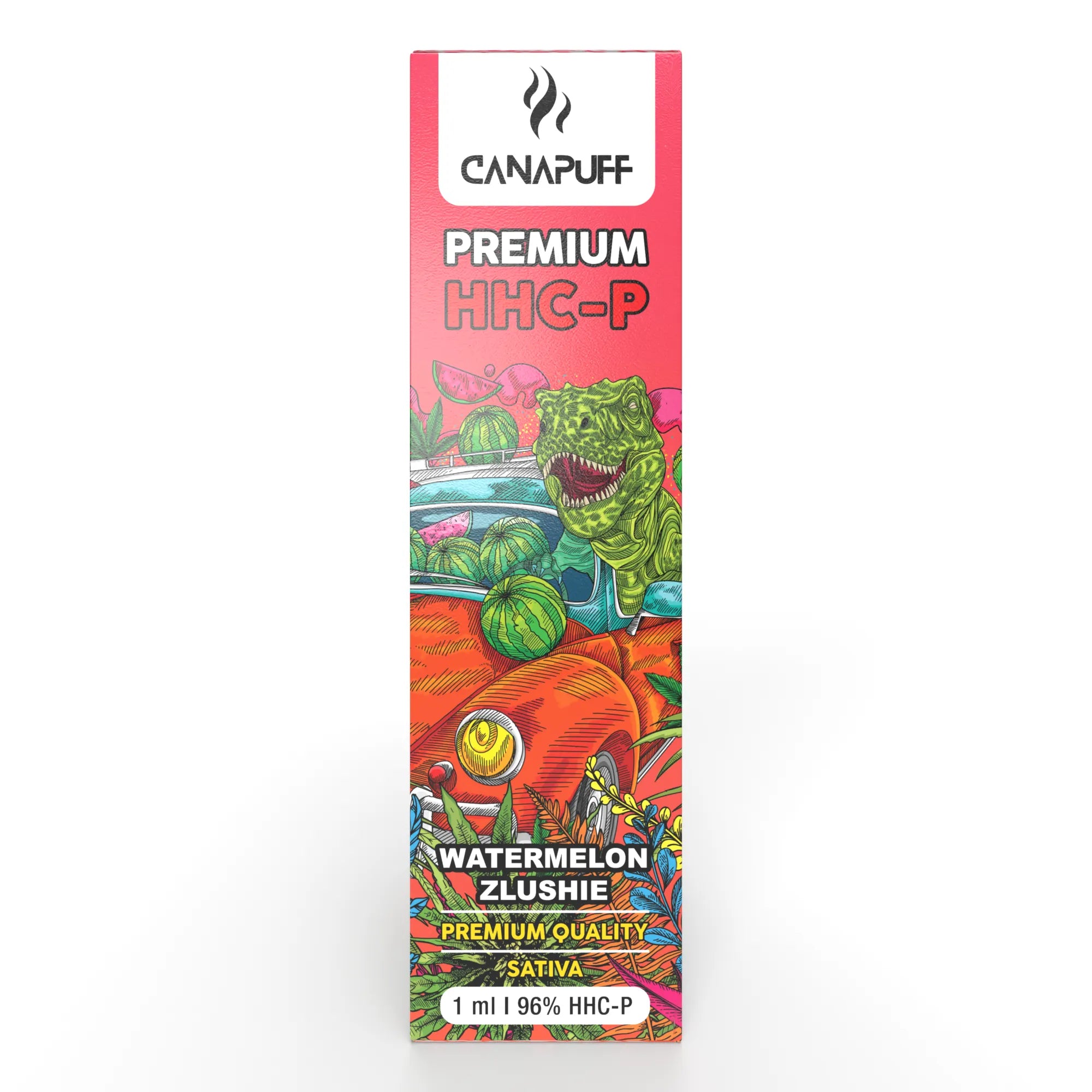 watermelon zlushie 96 hhc p canapuff uso único 1ml