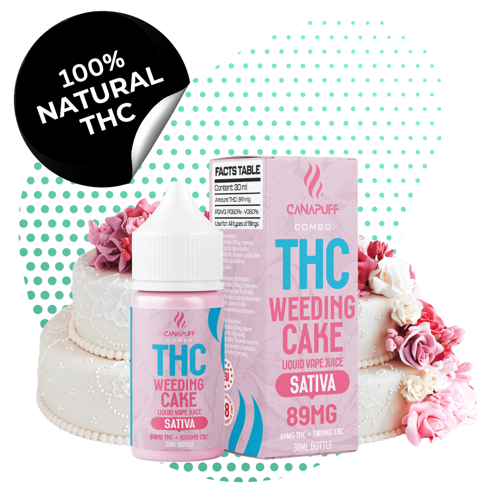 THC Líquido Wedding Cake Sativa