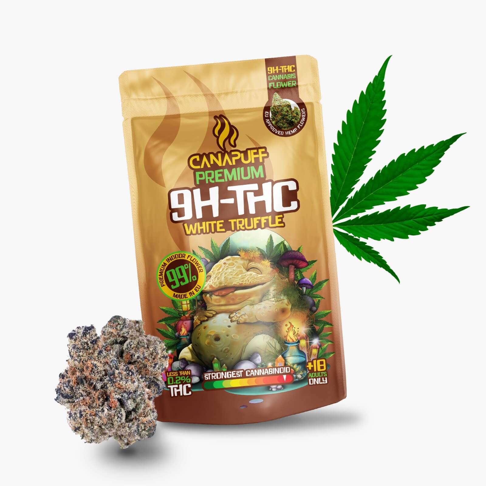 White Truffle 99% - Flores 9H-THC