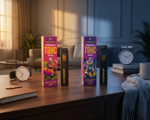 T8HC vs T9HC — Qual é o canabinoide certo para ti?