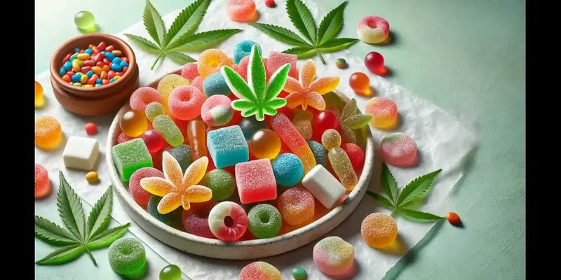 tipos de gomas de CBD
