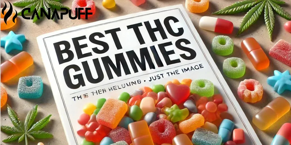 Melhores gomas de THC: Um guia para encontrares os comestíveis perfeitos-Canapuff