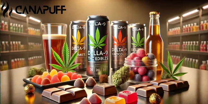 Delta 9 Comestíveis: Um Guia para Guloseimas com THC-Canapuff