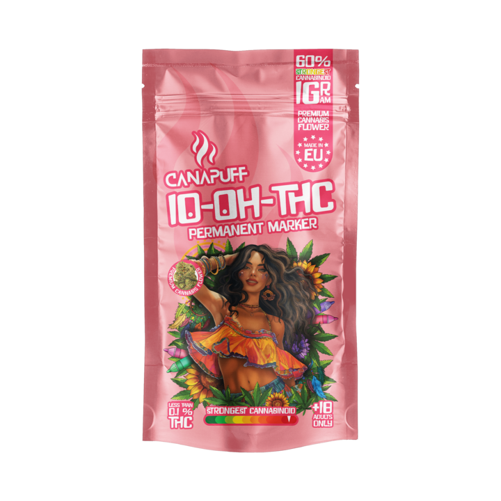 Canapuff - Marcador Permanente 60% - 10-OH-THC Flores