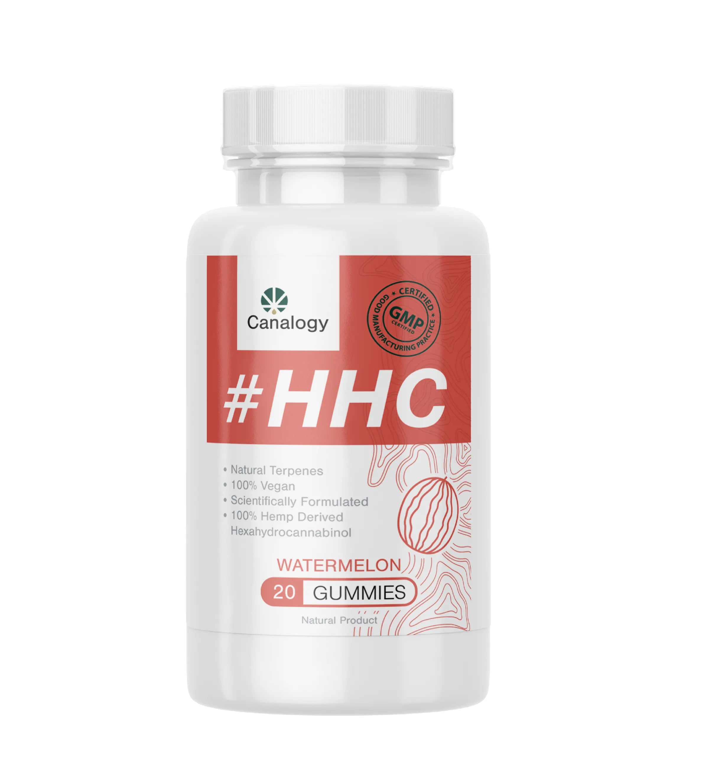 247 gomas de HHC sabor melancia