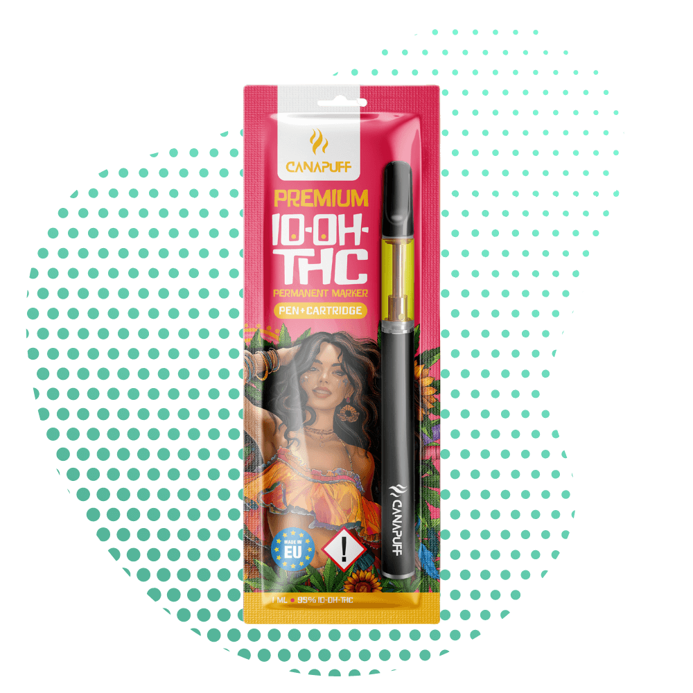Canapuff - Permanent Marker - 10-OH-THC 95% - Pen+Cartridge Canapuff