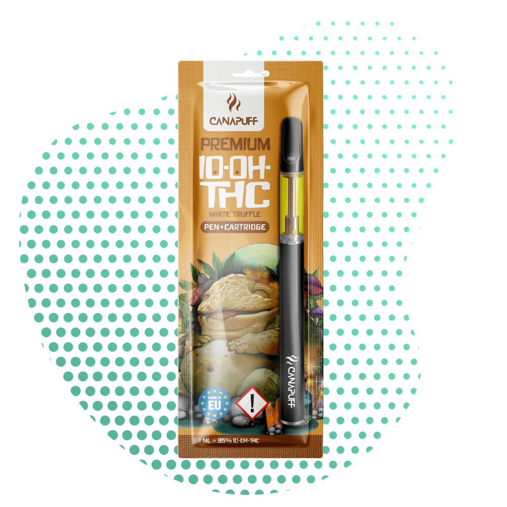 Canapuff - White Truffle - 10-OH-THC 95% - Pen+Cartridge Canapuff
