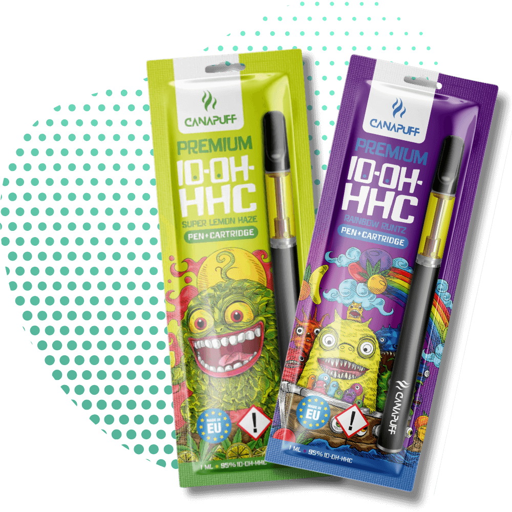 Canapuff 10-OH-HHC vape cartridges