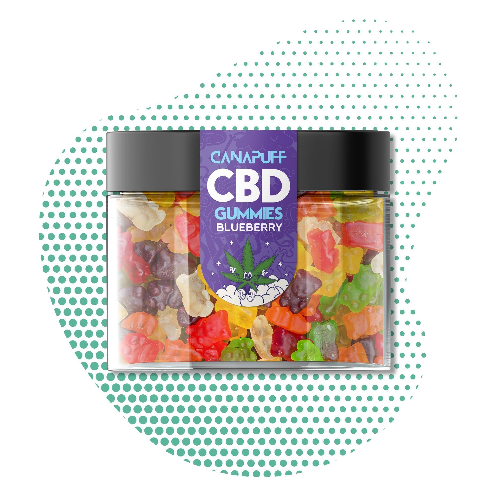 Canapuff - Gomas de CBD - Mirtilo-Canapuff