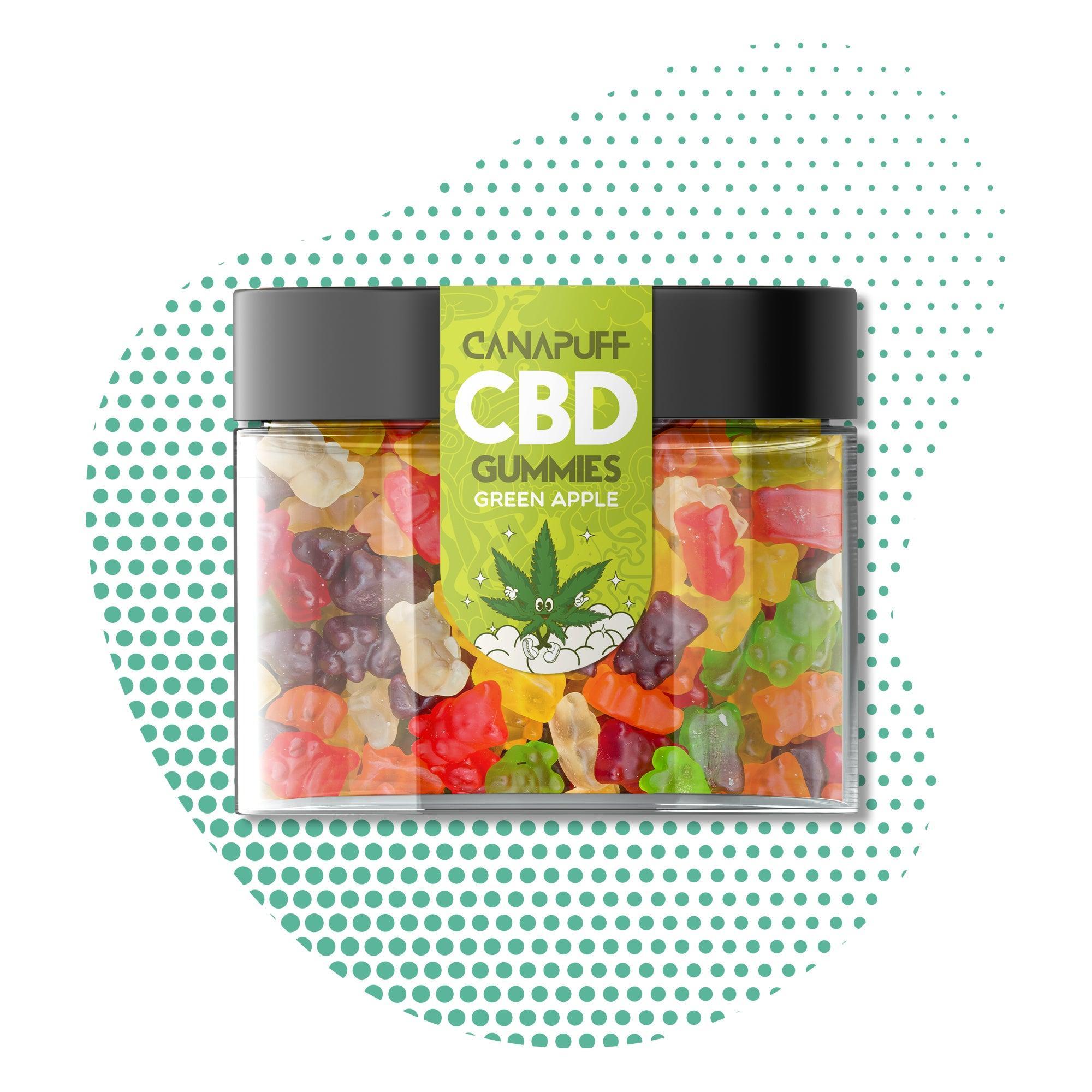 Canapuff - Gomas de CBD - Maçã Verde - Canapuff