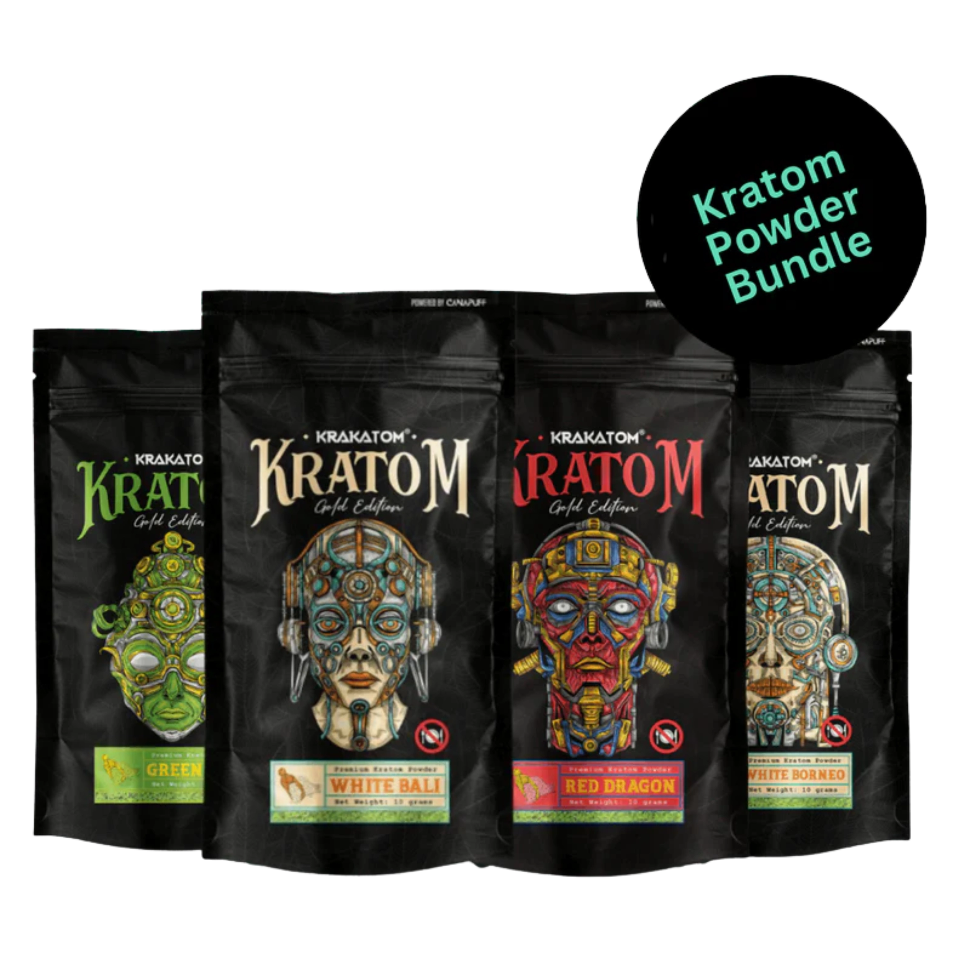 Pacote de pó de kratom