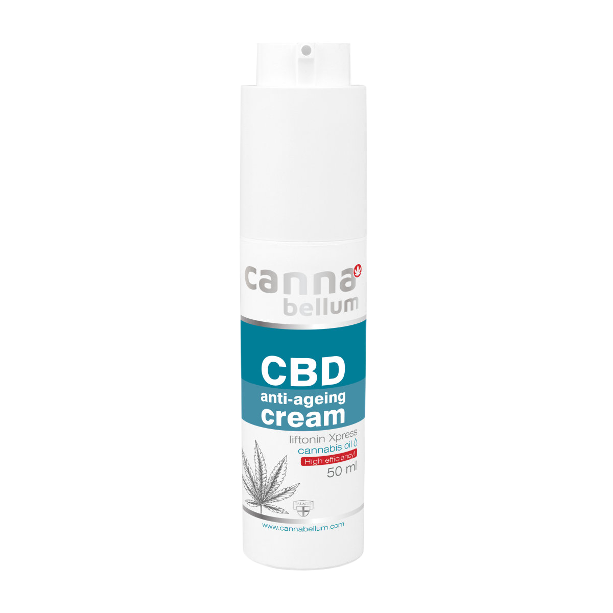 Cannabellum Creme Anti-Idade de CBD para Pele, 50ml - Palacio