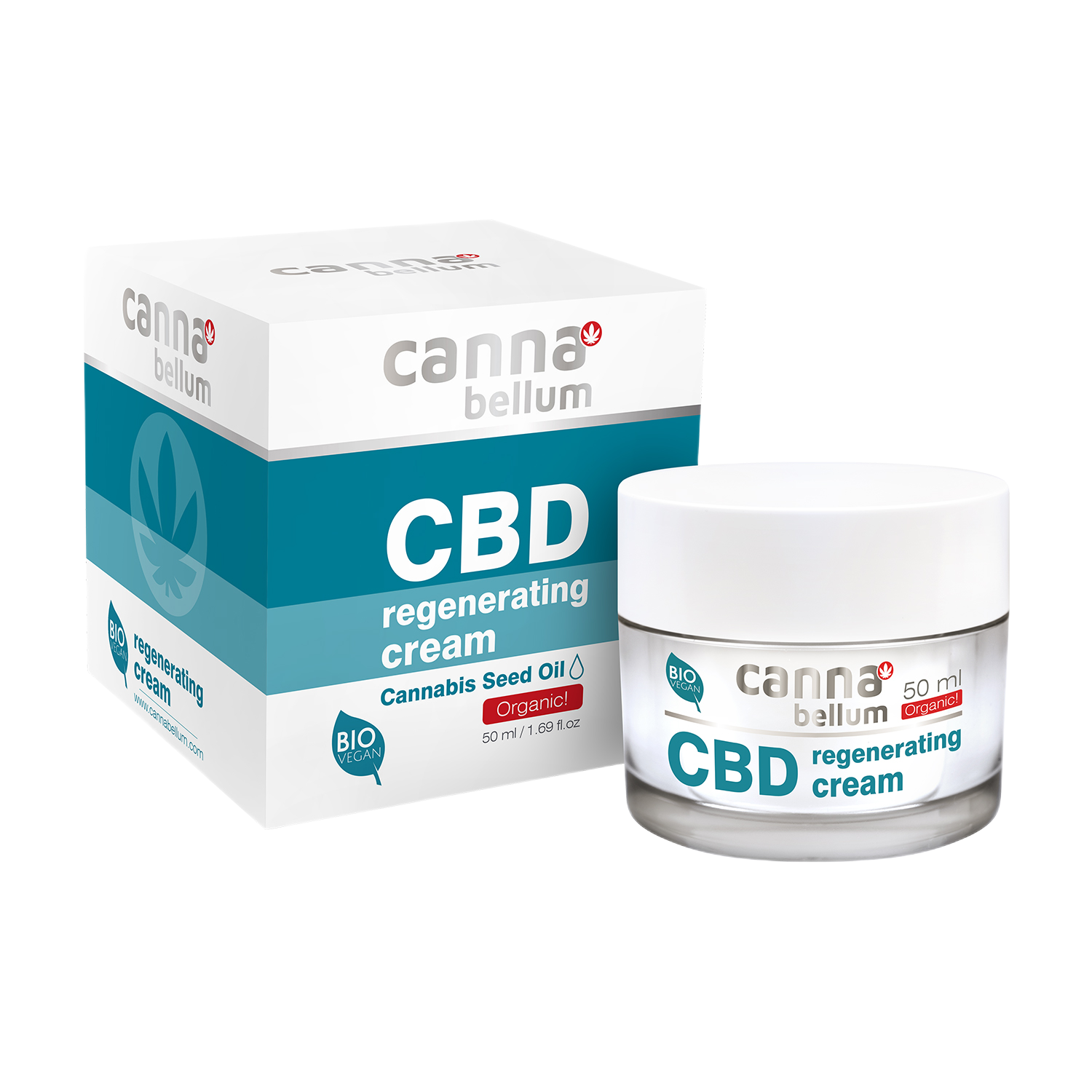 Cannabellum Creme Regenerador CBD, 50ml - Palacio