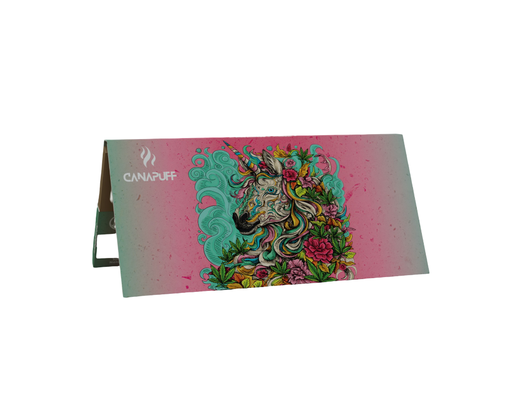 Canapuff Papel de Enrolar - Maxi Pack KSW com Filtros - Unicorn Piss