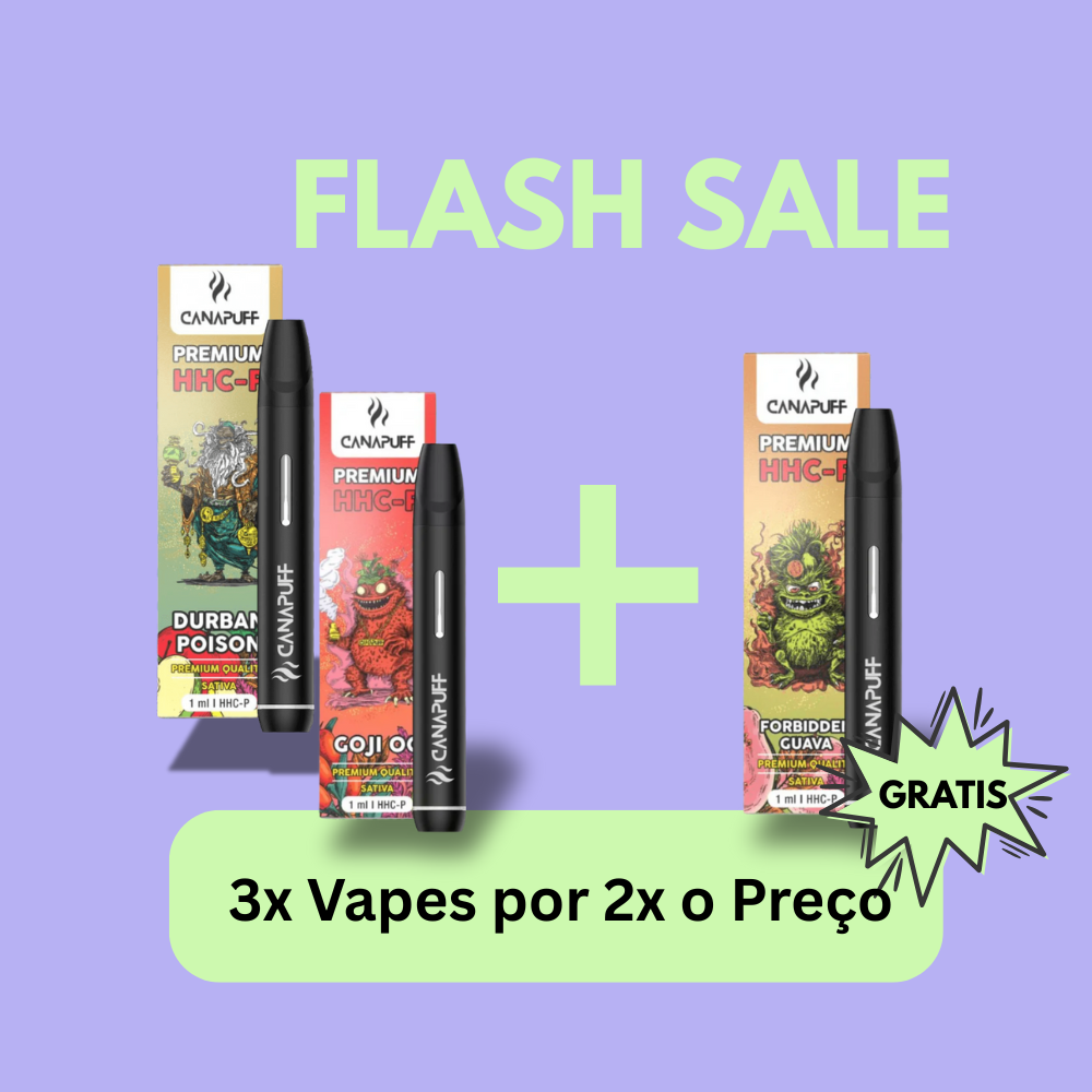 HHCP Vape Flash Sale 3 por 2