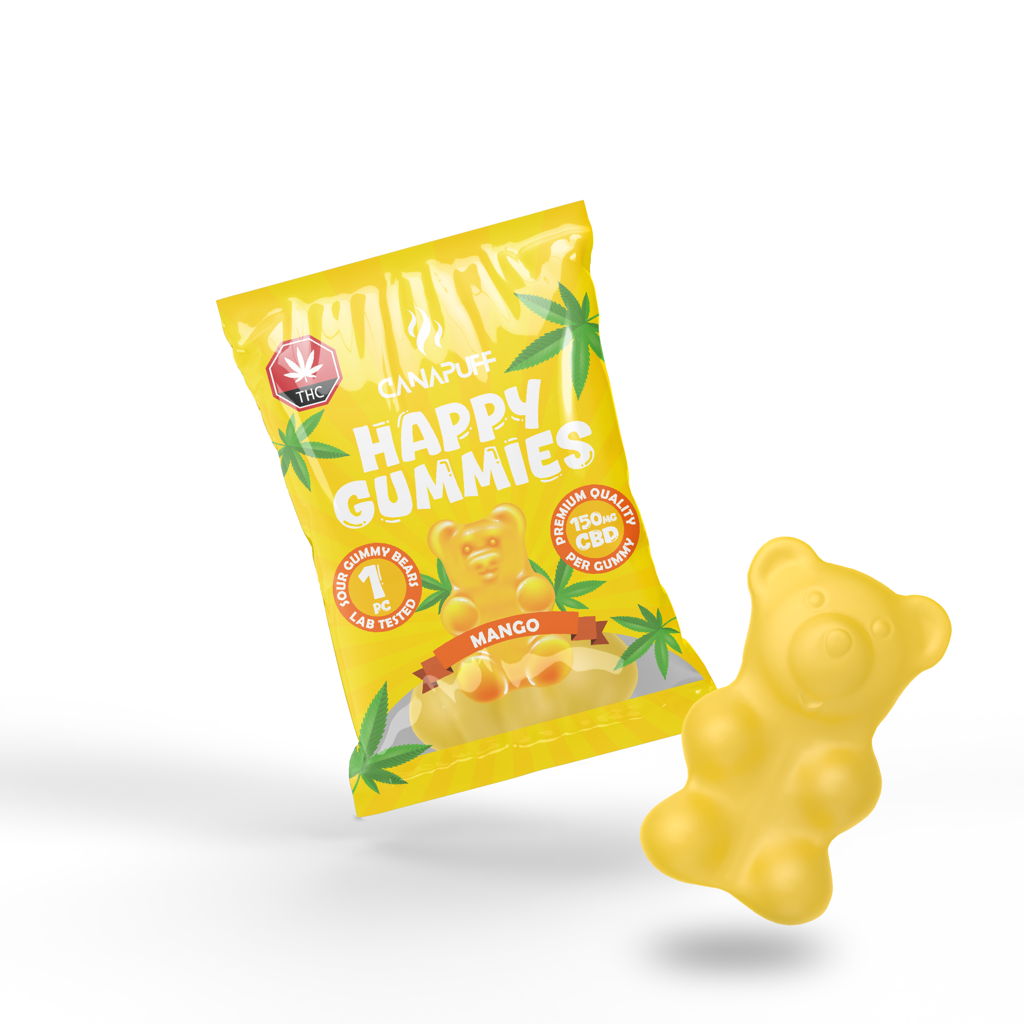 Canapuff - Gomas de CBD - Manga