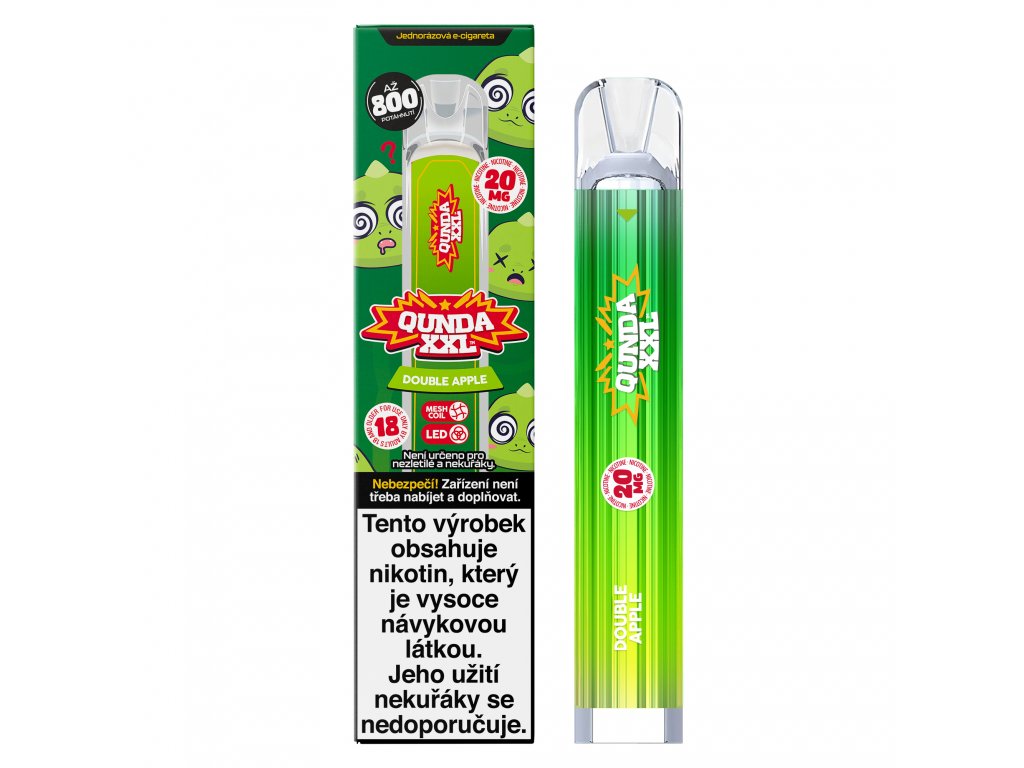 Qunda XXL Double Apple - Nicotina Vape