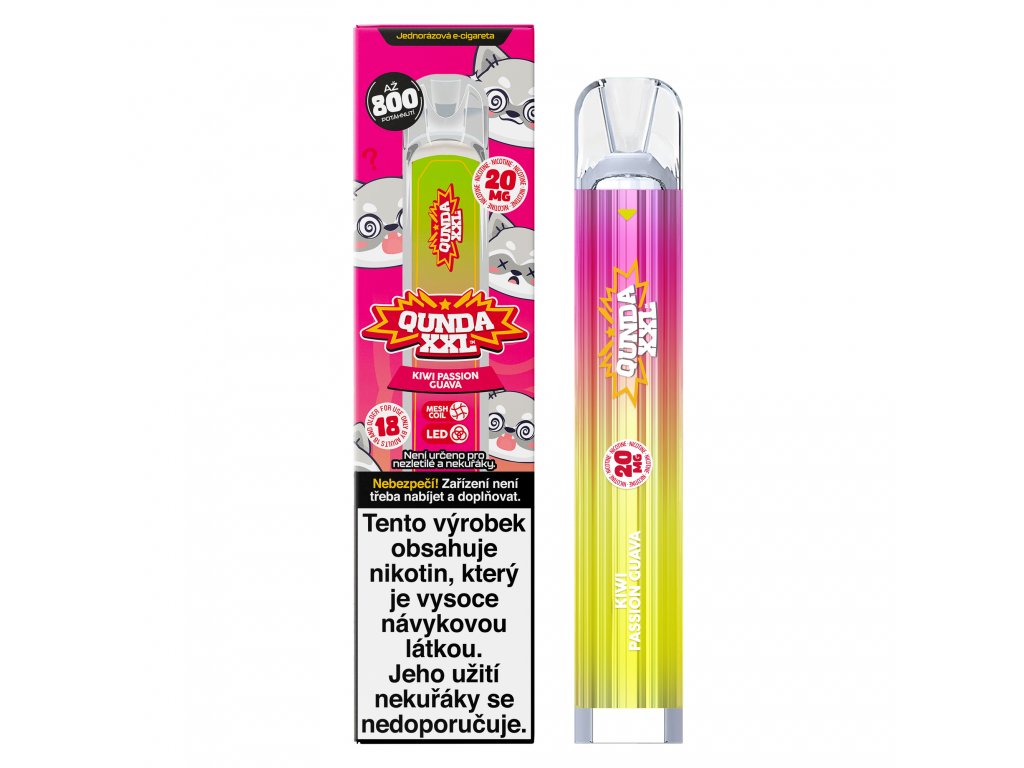 Qunda XXL Kiwi Passion Guava - Nicotina Vape