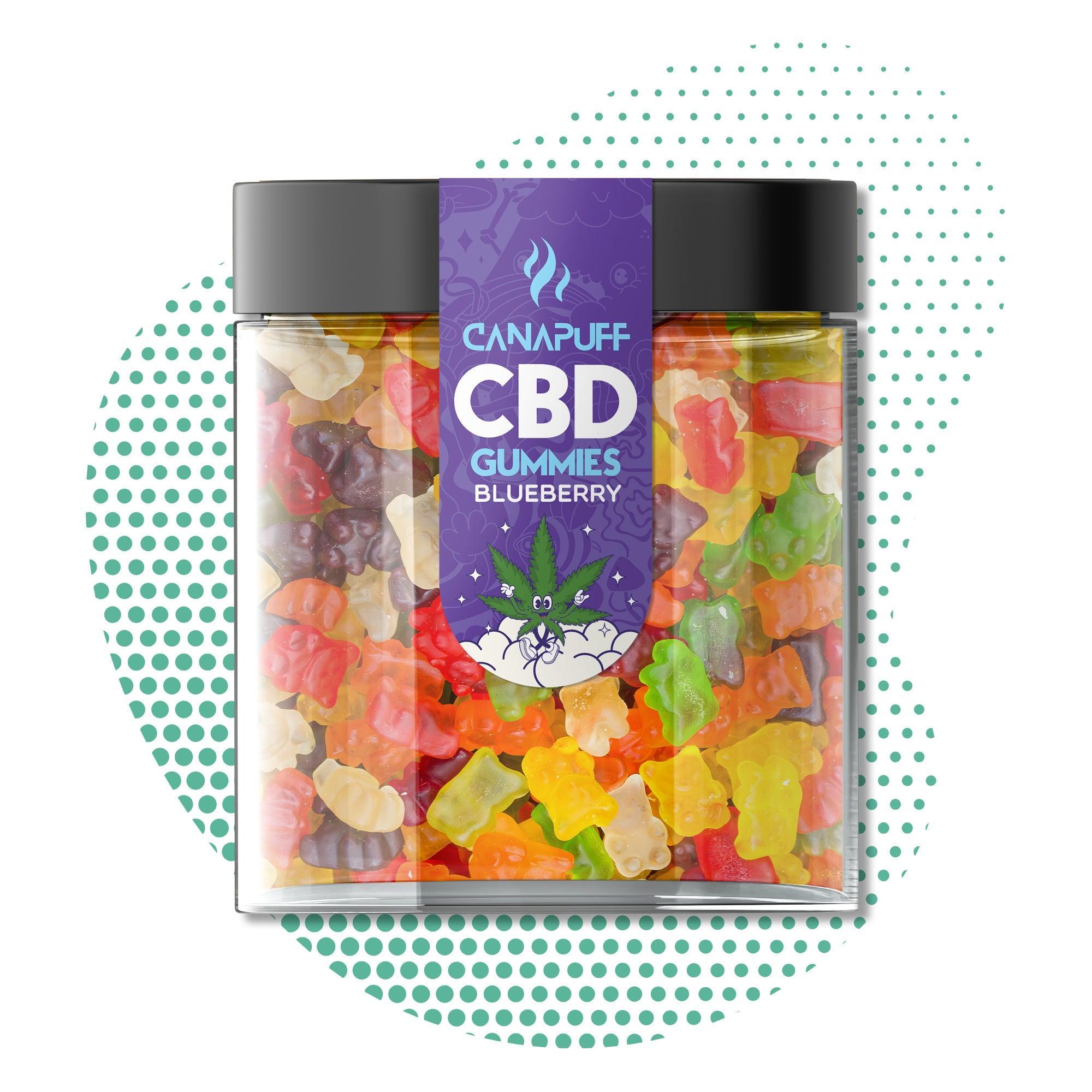 Canapuff - Gomas de CBD - Mirtilo-Canapuff
