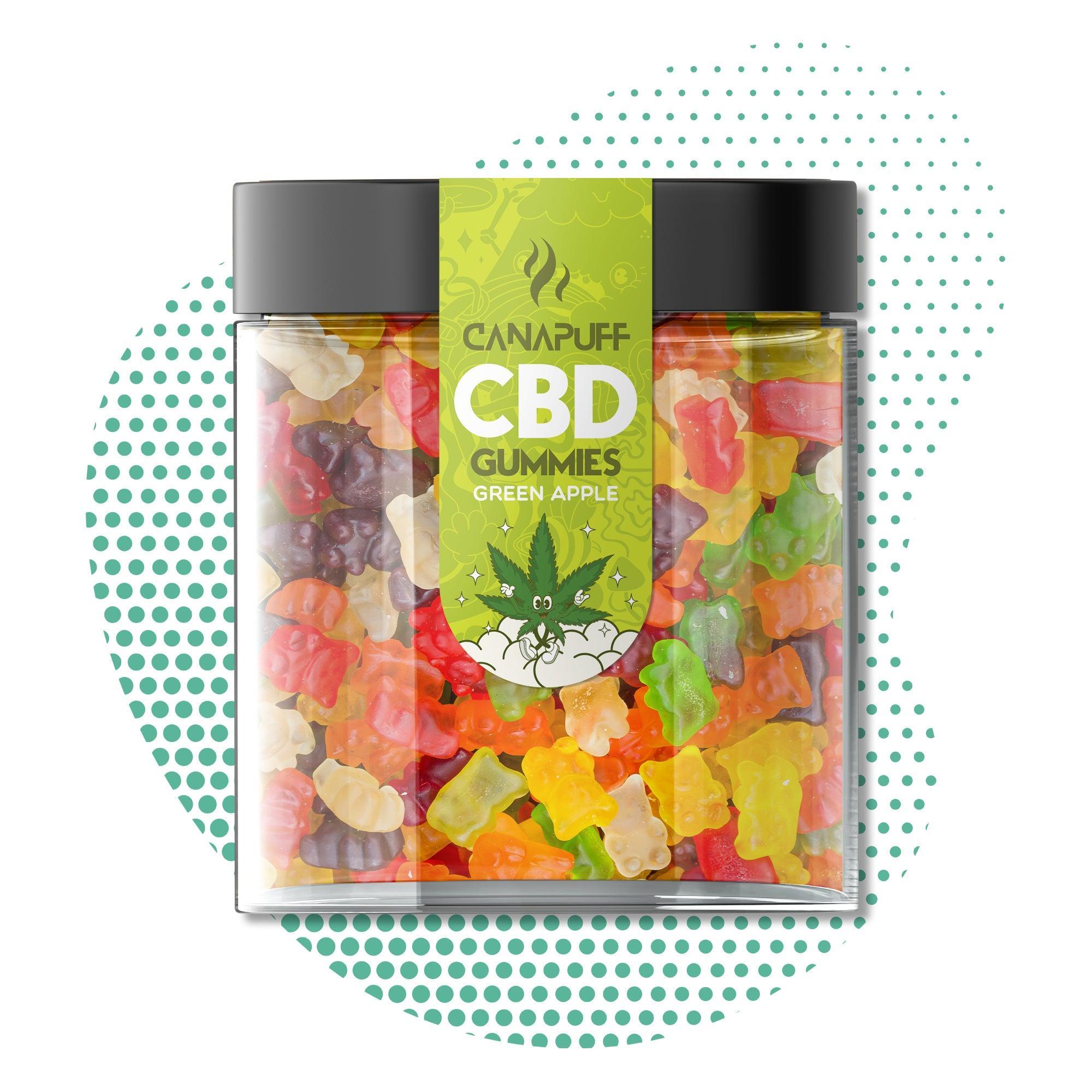 Canapuff - Gomas de CBD - Maçã Verde - Canapuff