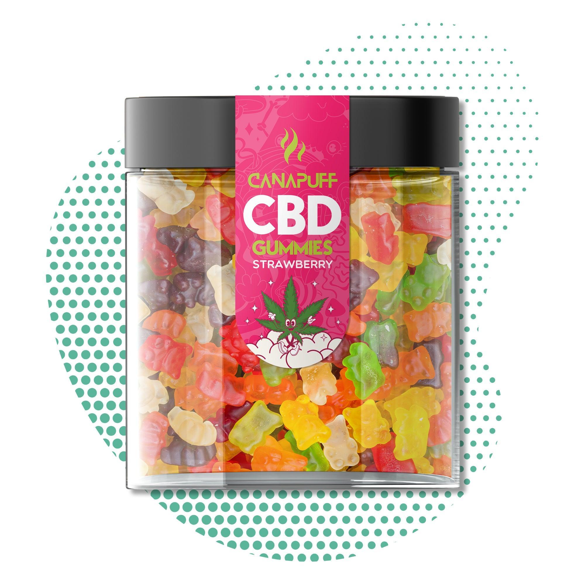 Canapuff - Gomas de CBD - Morango-Canapuff