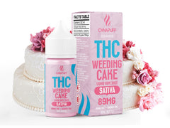 THC Liquid 89mg 1000mg CBC Weeding Cake 30ml