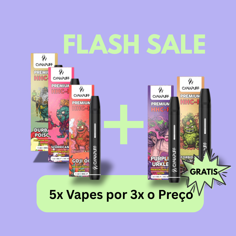 HHCP Vapes Flash Sale 5 por 3