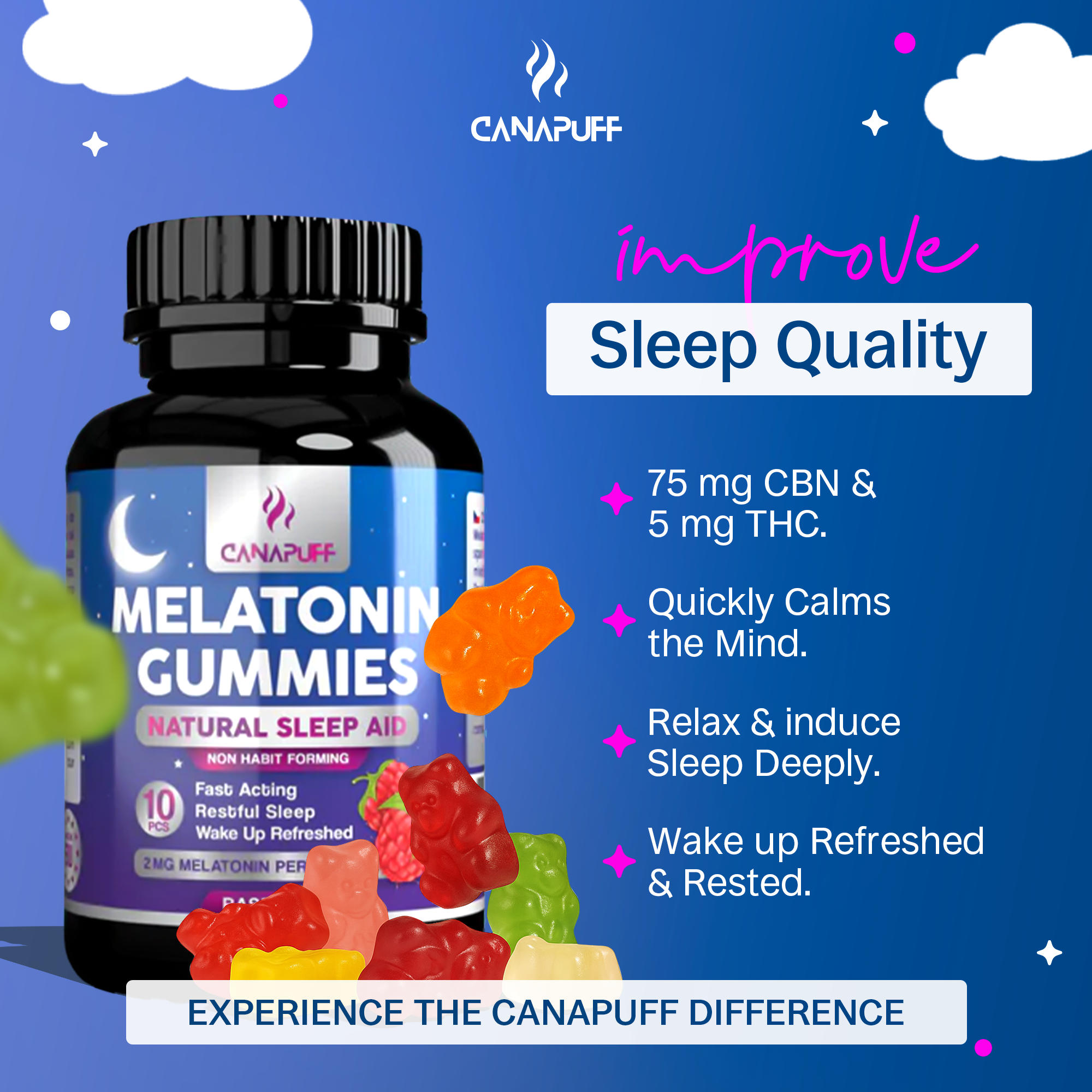 Melatonin Gummies - Framboesa
