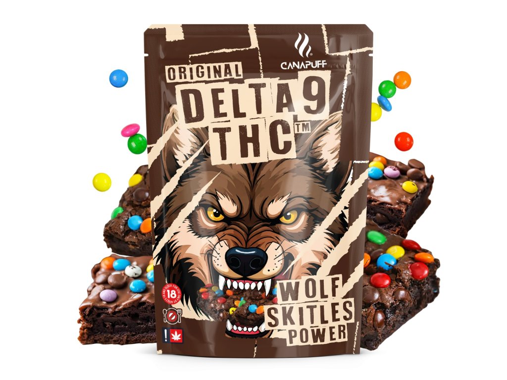 Delta 9 THC - Poder dos Wolf Skittles
