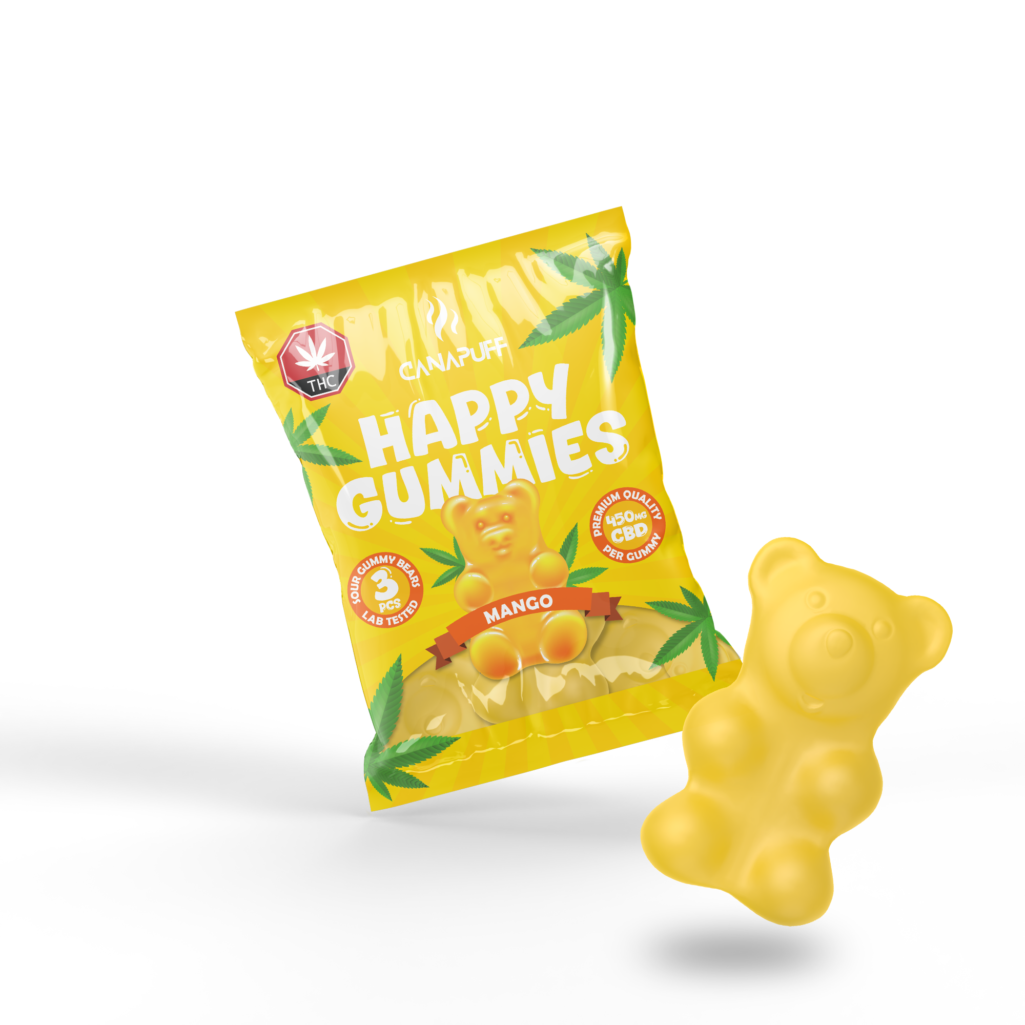 Canapuff - Gomas de CBD - Manga