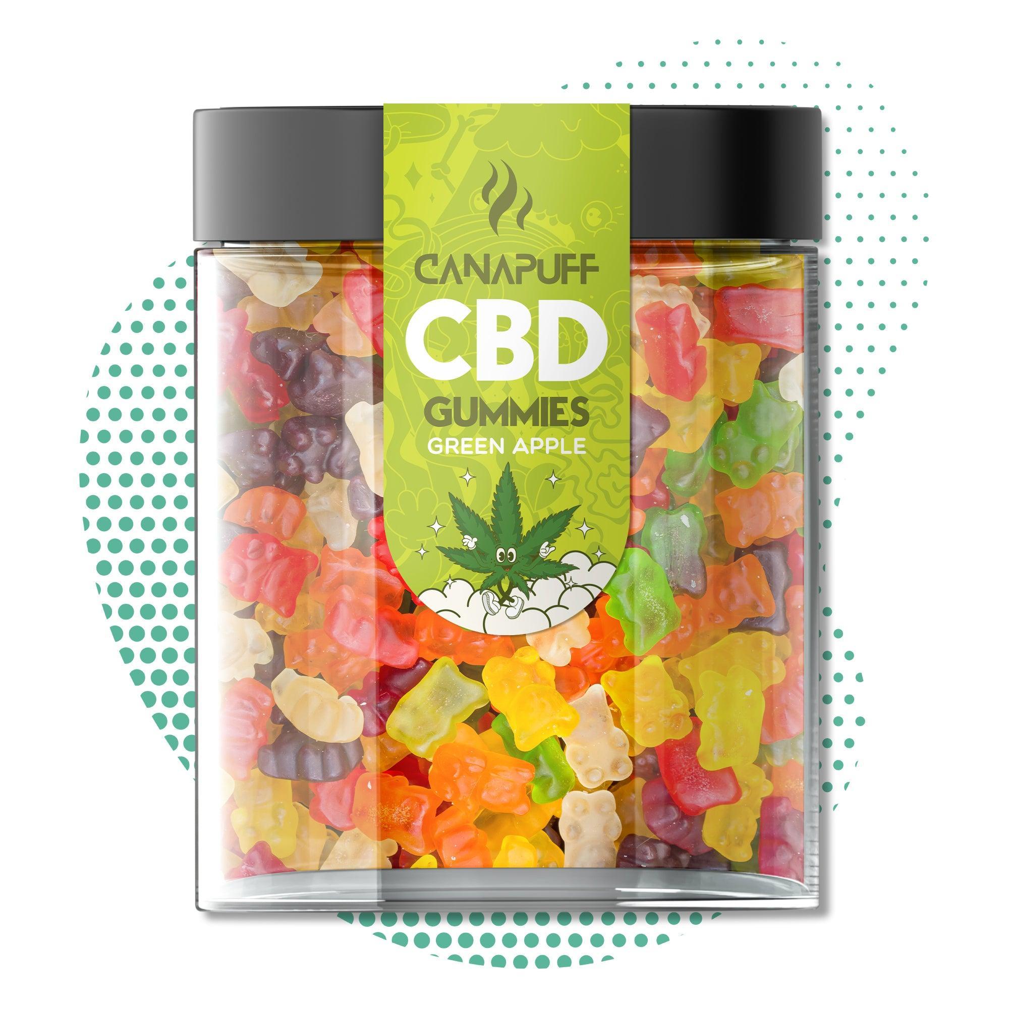 Canapuff - Gomas de CBD - Maçã Verde - Canapuff