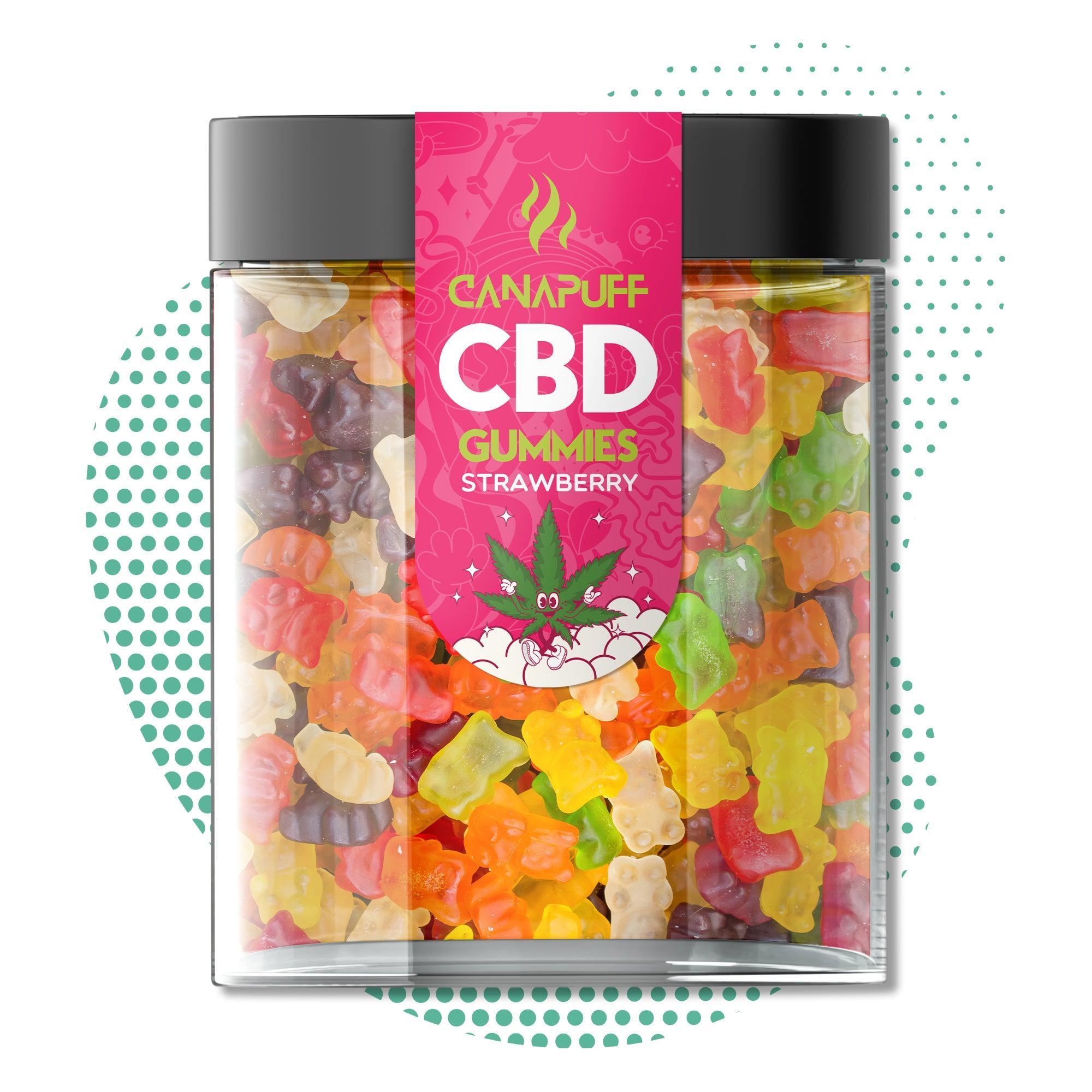 Canapuff - Gomas de CBD - Morango-Canapuff