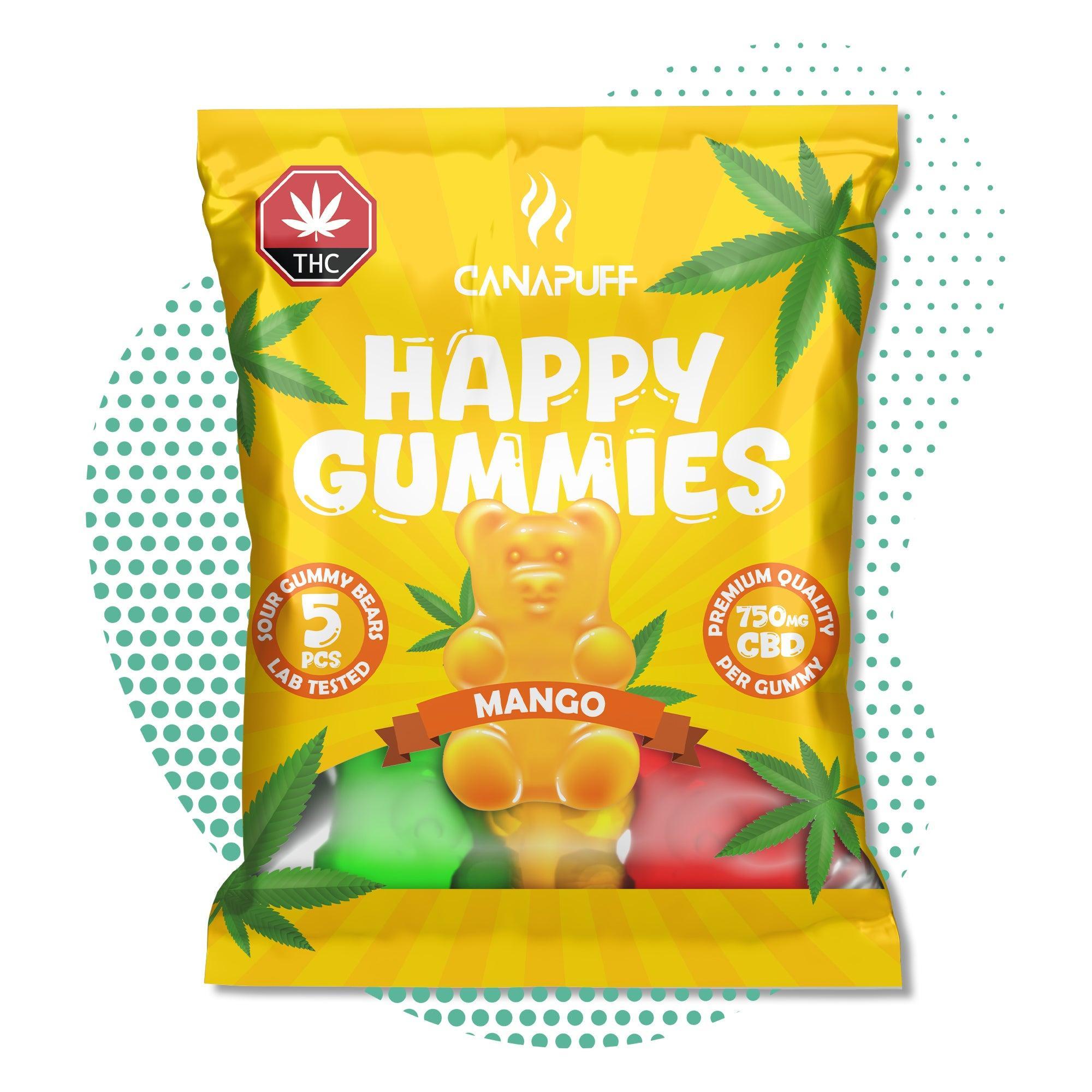 Canapuff - Gomas de CBD - Manga-Canapuff
