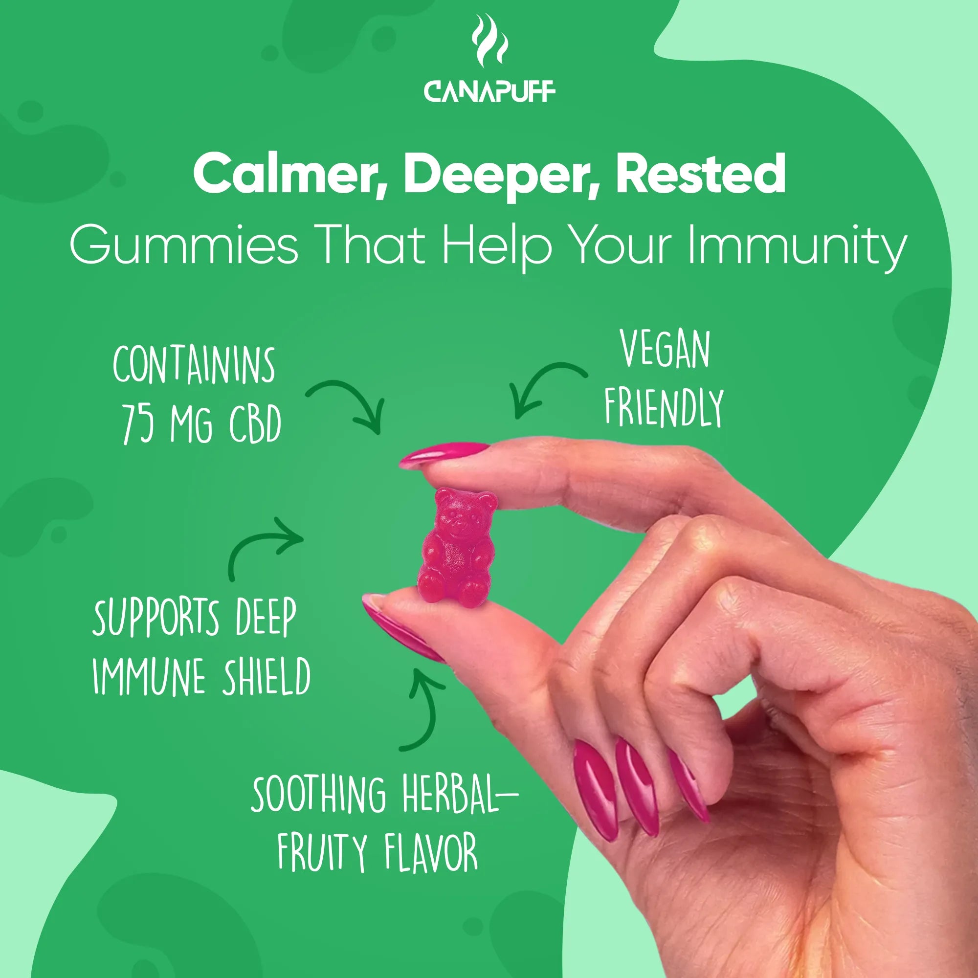 Canapuff - CBD Gummies - Imunidade