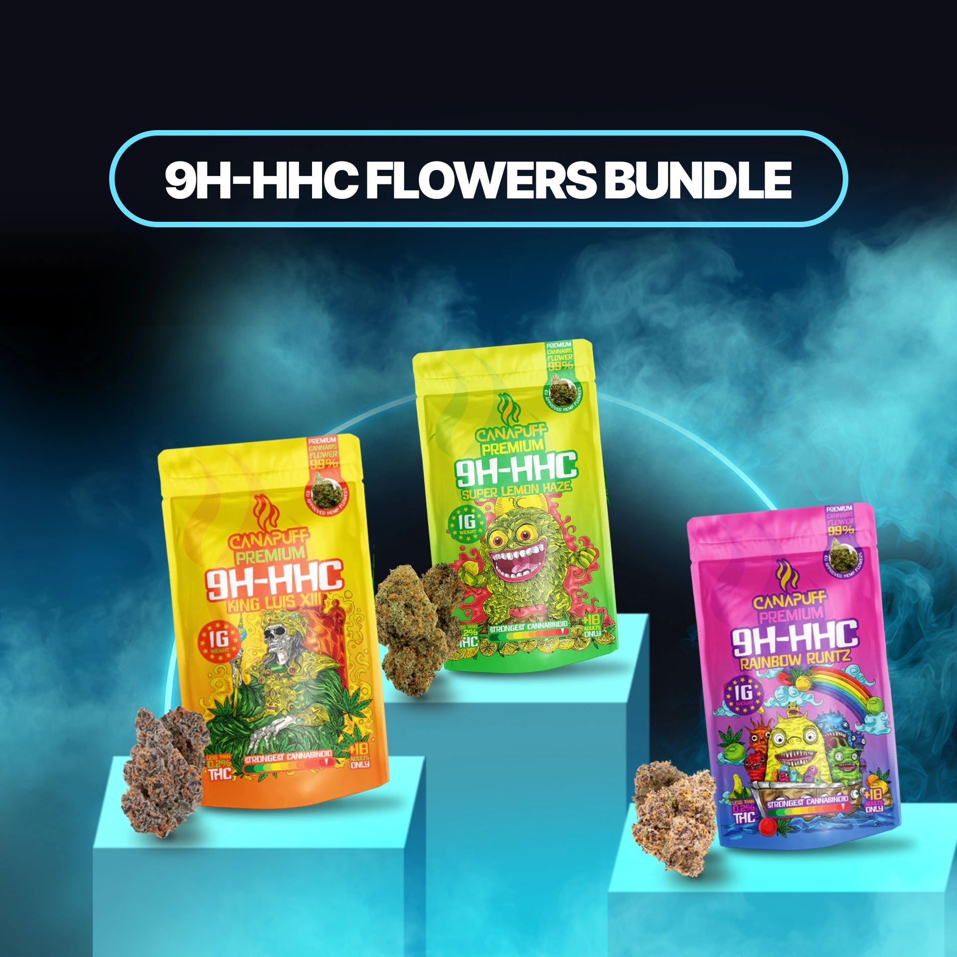 9H-HHC Flores Natal Bundle (3x1g)
