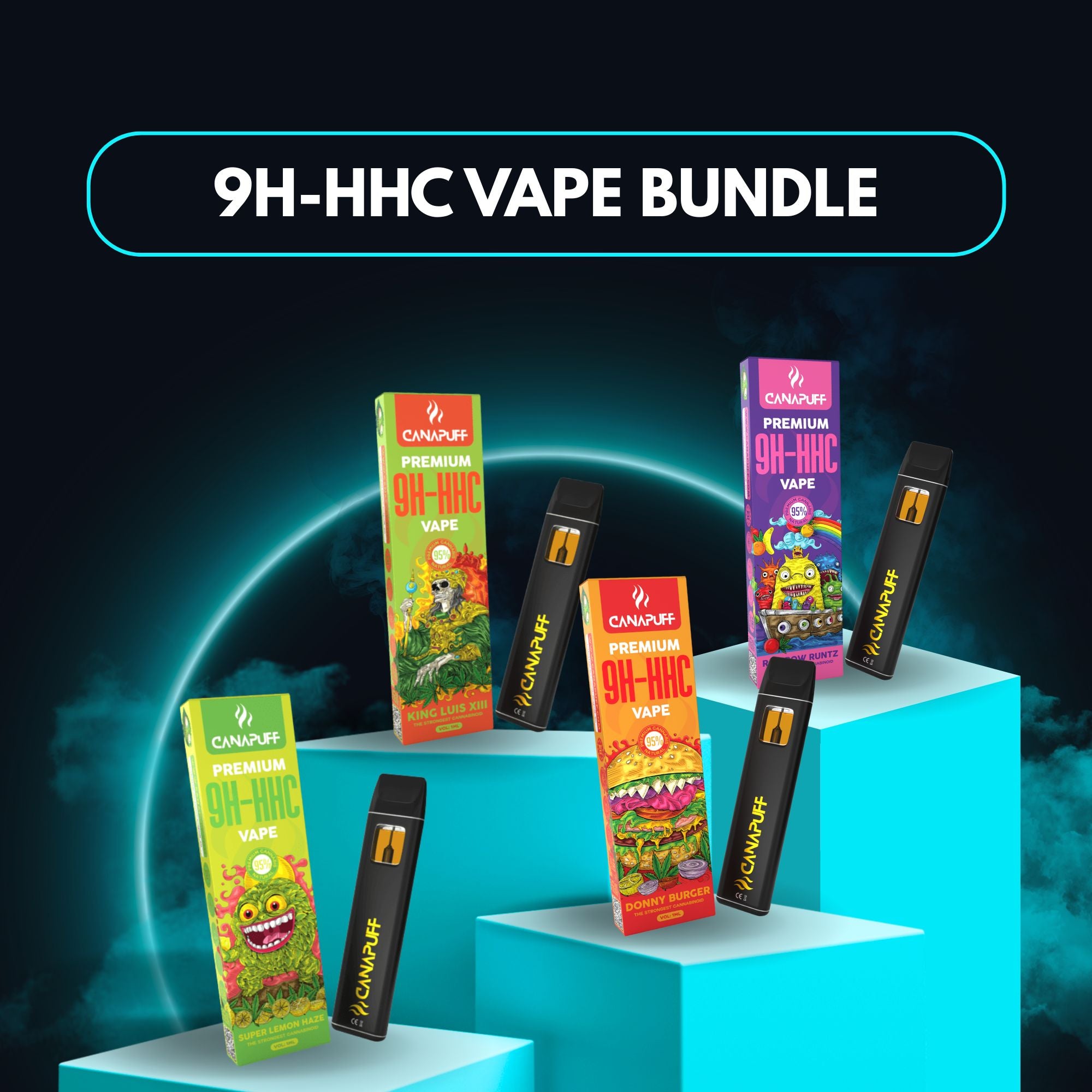 9H-HHC Vape Natal Bundle (4x1ml)