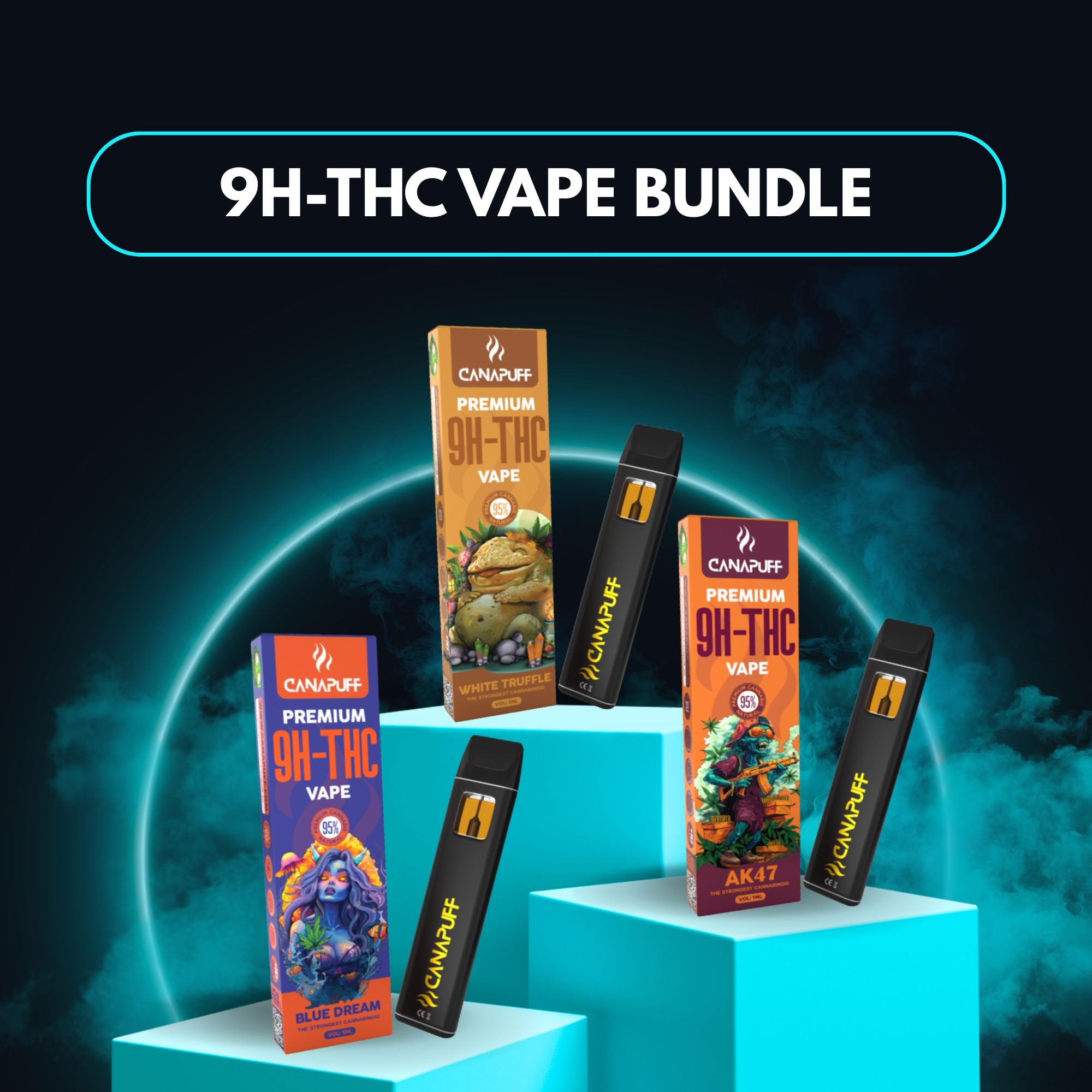 9H-THC Vape Natal Bundle (3x1ml)