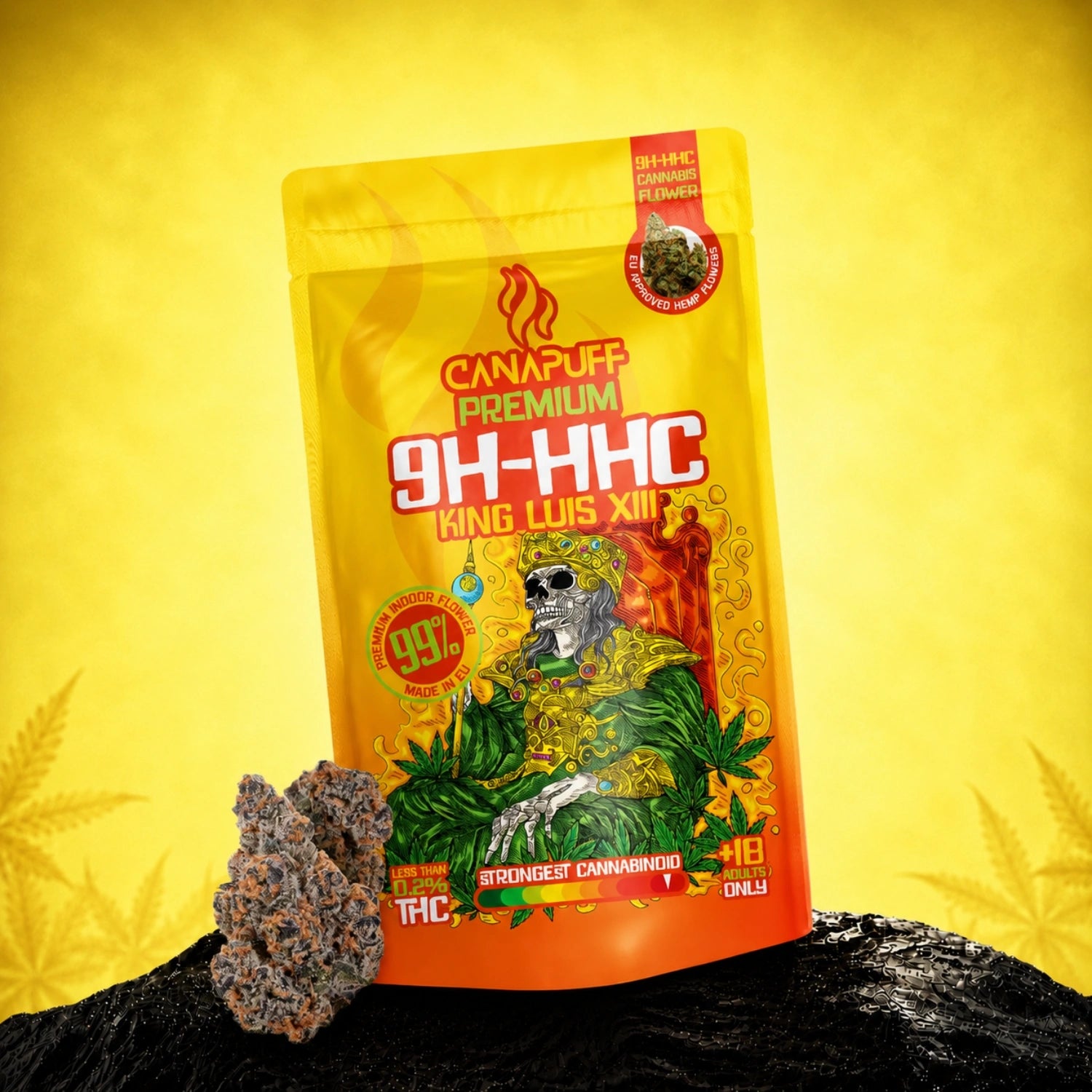 Canapuff - King Luis XIII 99% - Flores 9H-HHC