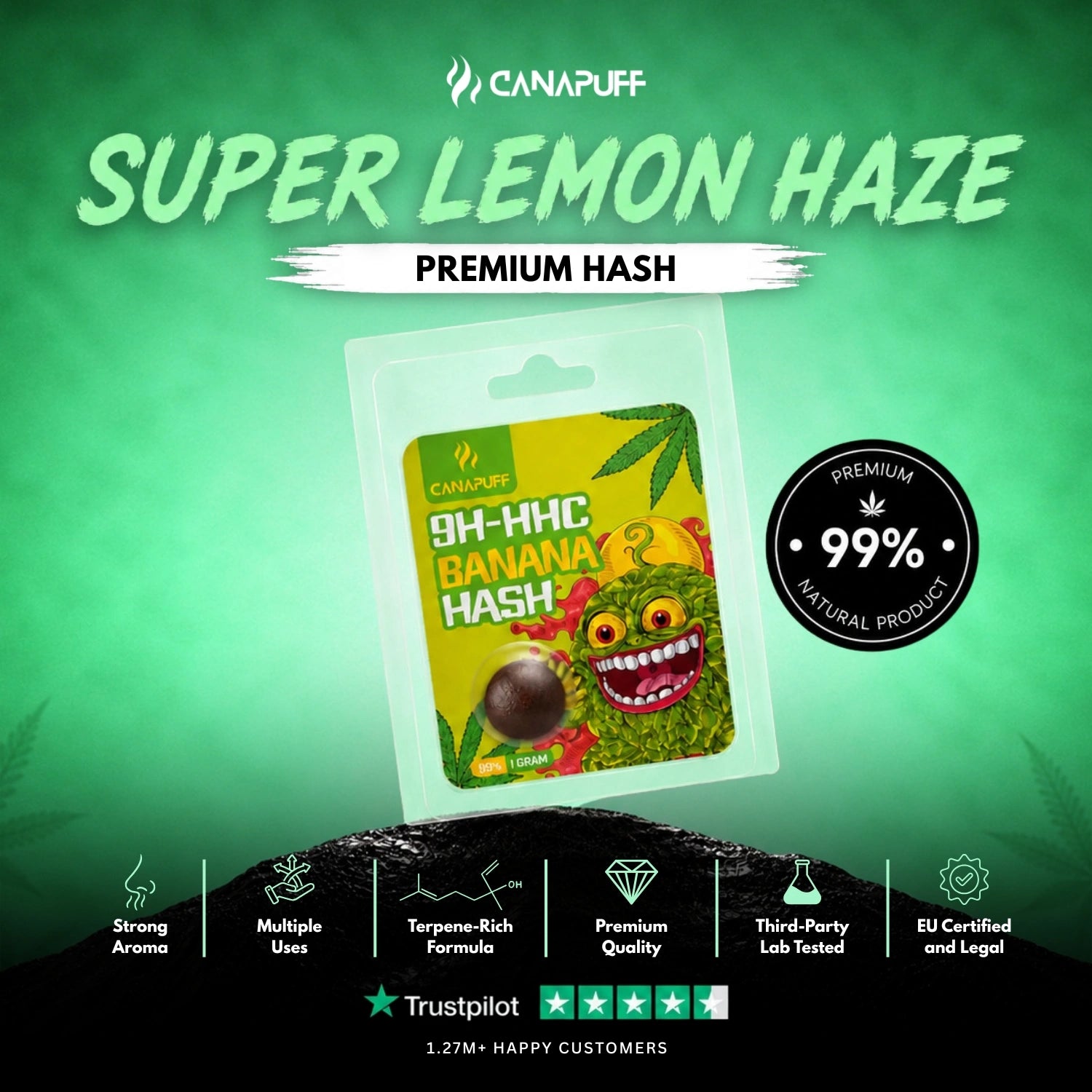 9H-HHC Hash Banana 99%